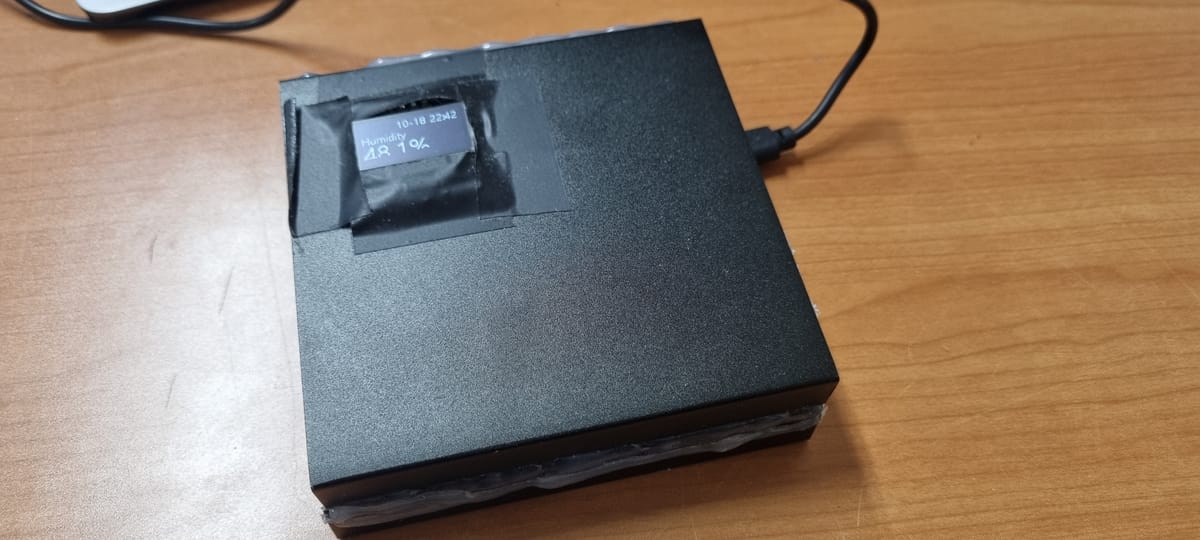 자작 공기질 측정기 개선 작업1